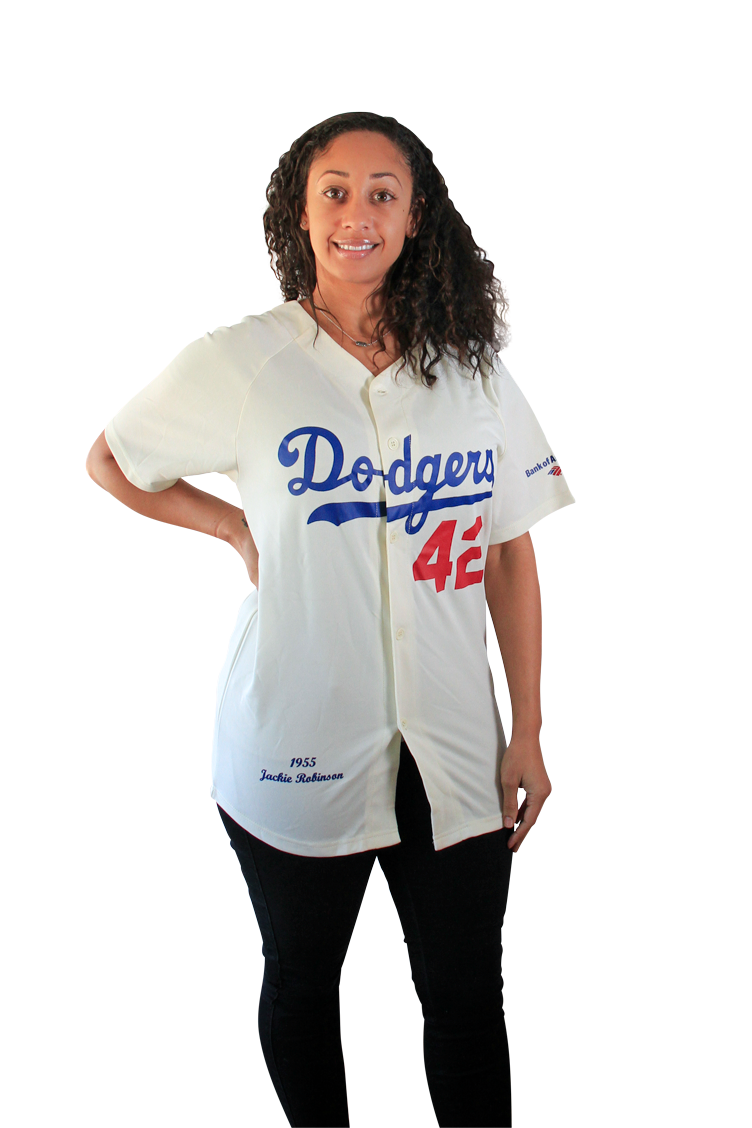 Los Angeles Dodgers on X: April 15: Jackie Robinson Replica Jersey  presented by Bank of America. Tickets:    / X